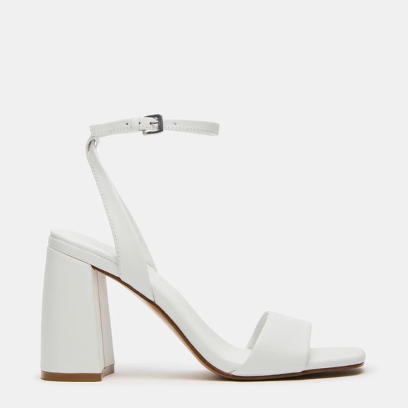 Steve Madden White Heels - Picture 1 of 5